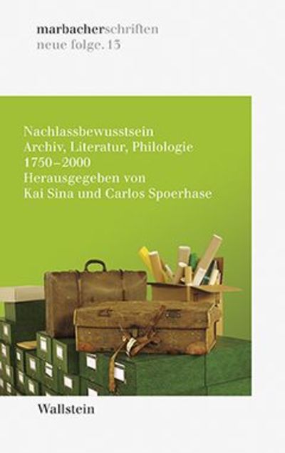Cover Marbacher Schriften. Neue Folge 13. Koffer aus dem Nachlass von Hans-Georg Gadamer.